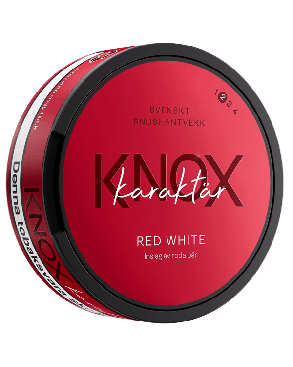 Knox Karaktär Red White /19,2 g 10-pack
