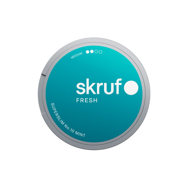 Skruf Fresh no. 10 Mint Superslim Medium 10-pack