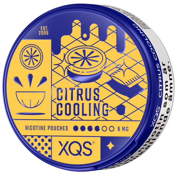 XQS Citrus Cooling 8 mg 10-pack