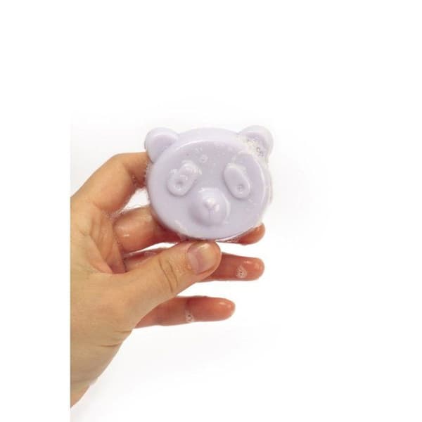 Mini panda tvålform