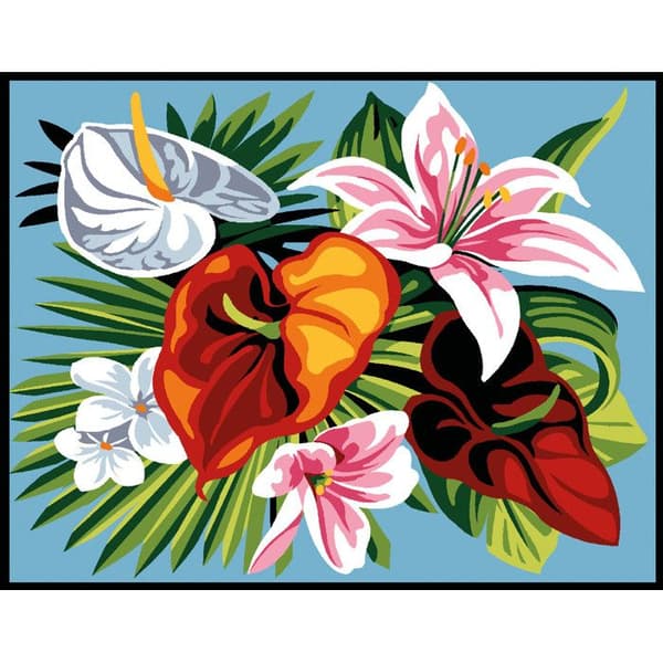 Kit Canevas Margot Exotique 20x25 cm