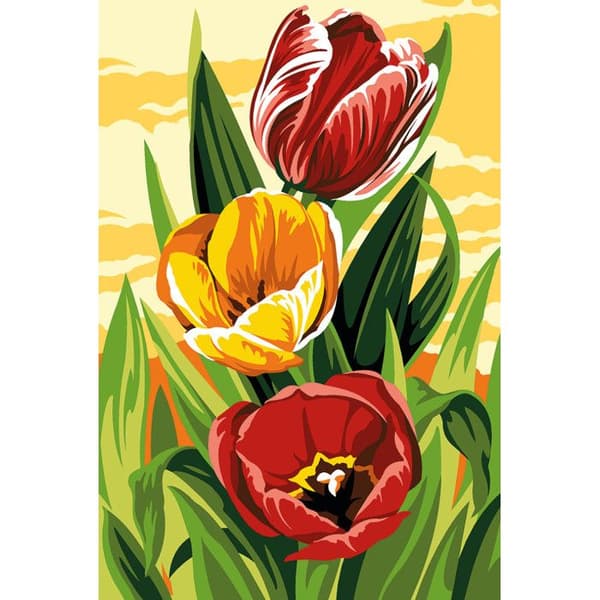 Canevas SEG Tulpaner 60 x 40 cm