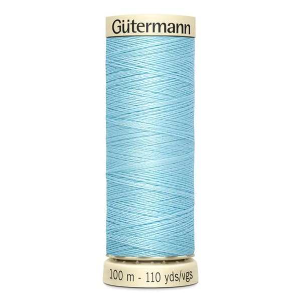 Sytråd 100% polyester Gütermann 1 Spole - Att 195 - azurblå