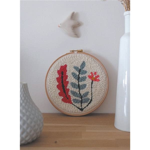 Kit Punch Needle Vegetal - GRAINE CREATIVE - Syset - Beige