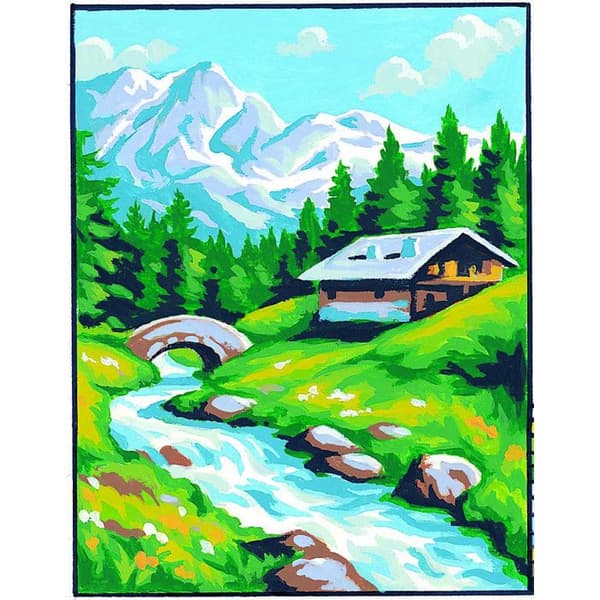 Kit duk Le chalet 20x25cm