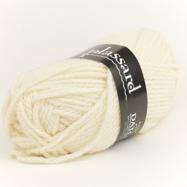 Plassard - Stickgarn Datcha 527 Ecru 50% Ull