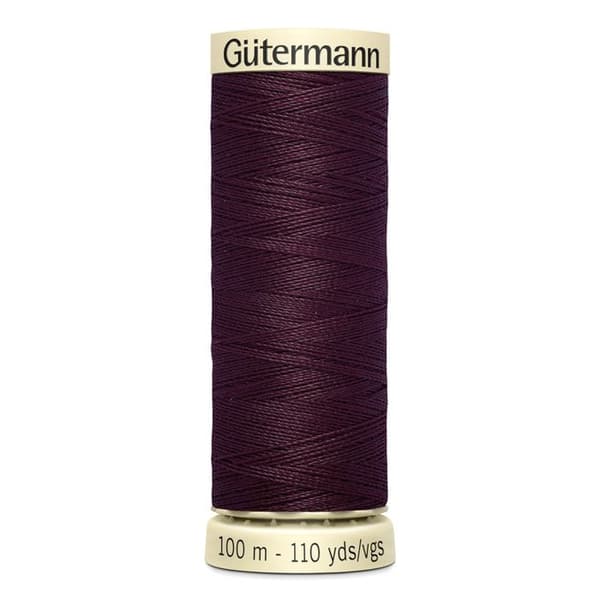 Sytråd 100% polyester Gütermann 1 Spole - Att 130 - granat