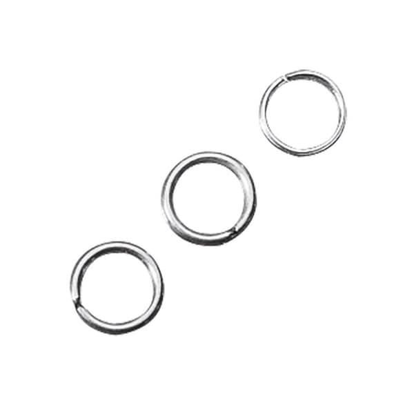 Ring, 8 mm ø, platin, 1 mm, 20 st