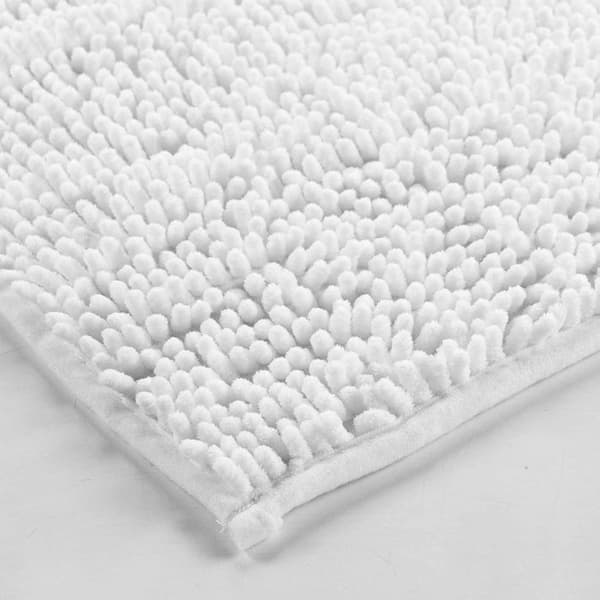 Söt badmatta 45 x 75 cm – Vit
