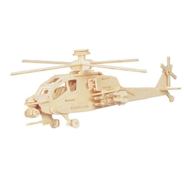 Quay - Trämodell Helikopter (Apache)