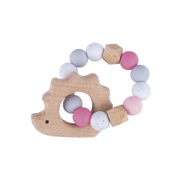 DIY Kit Teether - Igelkott - Rosa