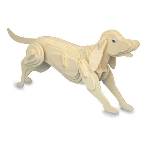 Kaj - Trämodell Hund