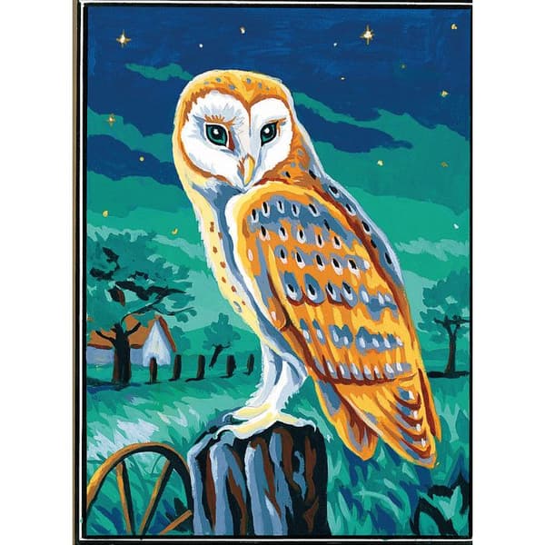 Canevas Pénélope Antik Ugglan 30x40cm