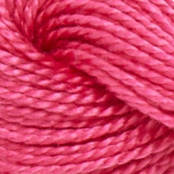 Perlängd av bomull - DMC - Liten N8 - Rosa (nr 601) - 25 m - 100% bomull