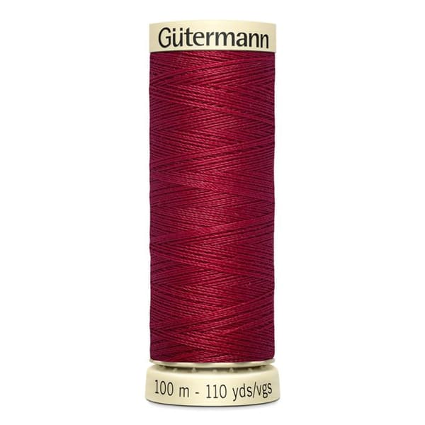 Sytråd 100% polyester Gütermann 1 Spole - Att 384 - körsbärsröd