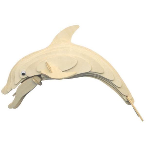 Kaj - Trämodell Delfin