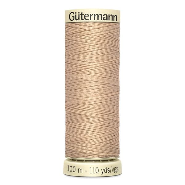 Sytråd 100% polyester Gütermann 1 Spole - Att 170 - halm