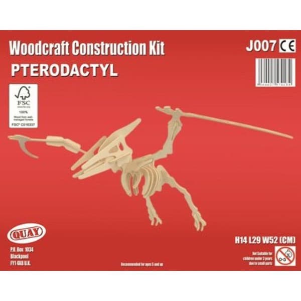 Quay - Trämodell Liten pterodactylus