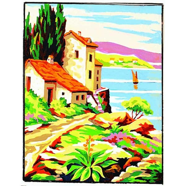 Kit canvas Havsrand 20x25cm