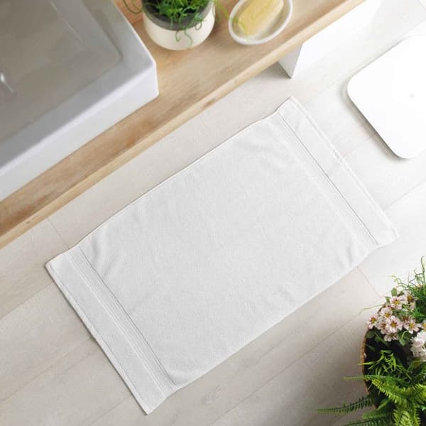 Badmatta - DOUCEUR D’INTERIEUR - 50 x 85 cm - Vit - Vuxen