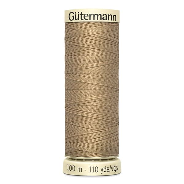 Sytråd 100% polyester Gütermann 1 Spole - Att 265 - sandstrand