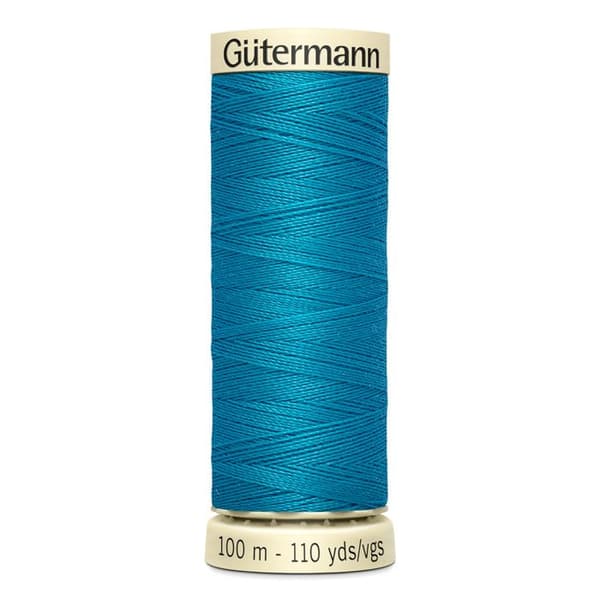 Sytråd 100% polyester Gütermann 1 Spole - Att 761 - ceruleanblå