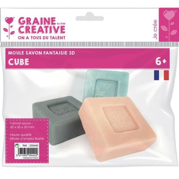 Graine Créative - Form för kubtvål