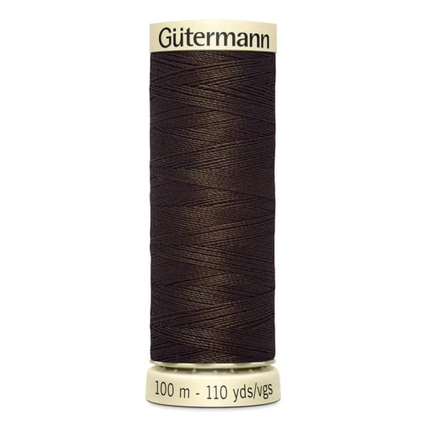 Sytråd 100% polyester Gütermann 1 Spole - Att 406 - hickory