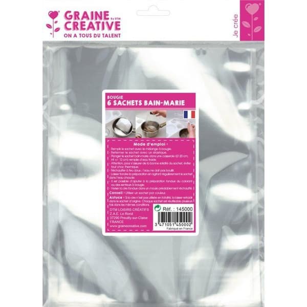 Graine Créative - Säckar för vattenbad 6 stycken