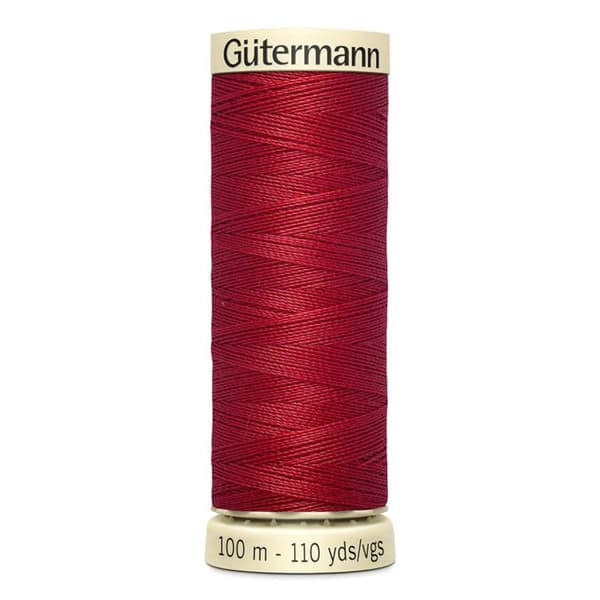 Sytråd 100% polyester Gütermann 1 Spole - Att 46 - rubinröd