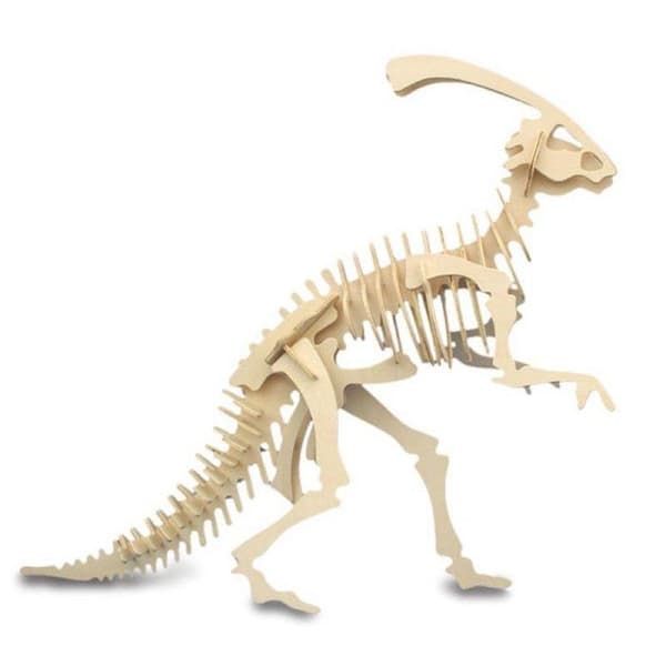 Quay - Trämodell Parasaurolophus