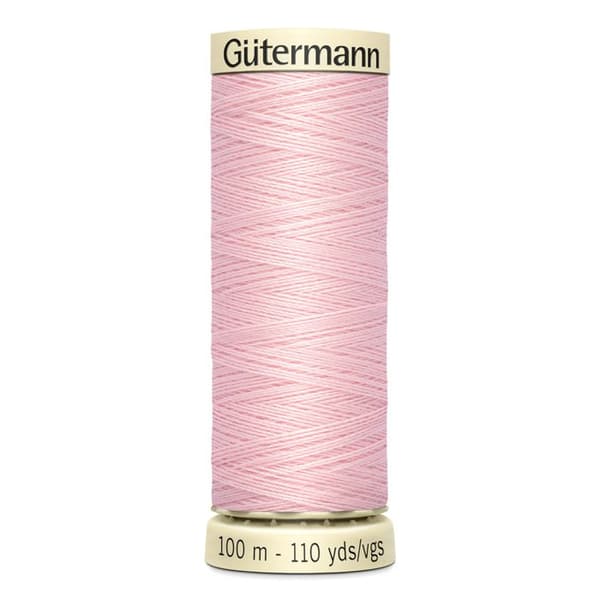 Sytråd 100% polyester Gütermann 1 Spole - Att 659 - rosa fläta