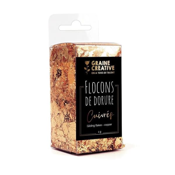 Flocons av guld Koppar 1 g