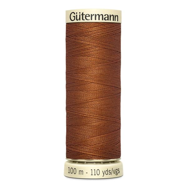 Sytråd 100% polyester Gütermann 1 Spole - Att 649 - lera