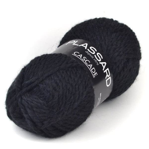 Plassard - Garnboll Cascade 02 Svart