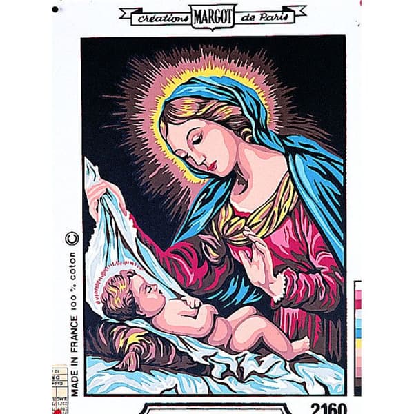 Canevas Pénélope Antik Jungfru 30x40cm