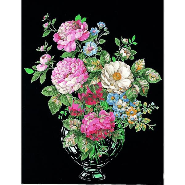 Canevas Pénélope Antik Blomkruka 65x80cm