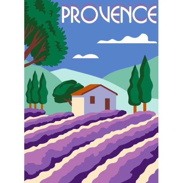 Margot - Canevas Margot Provence 40x30cm
