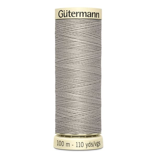 Sytråd 100% polyester Gütermann 1 Spole - Att 118 - pastellgrå