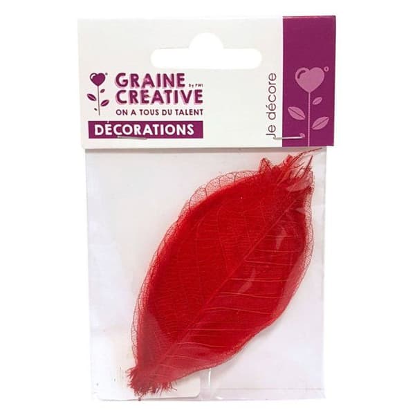 Graine Créative - Ark 8 cm 20 stycken - Röd