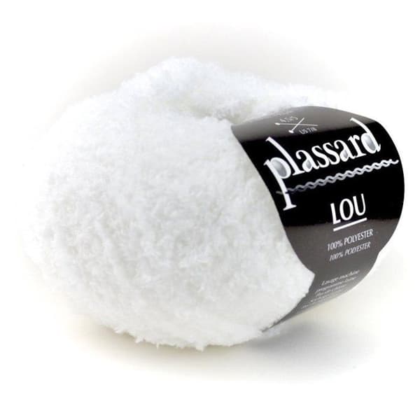 Plassard - Garnboll Lou 110 Vit