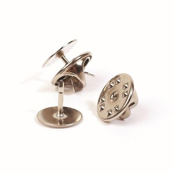 Set med 10 stifthållare - Silver - 10 mm