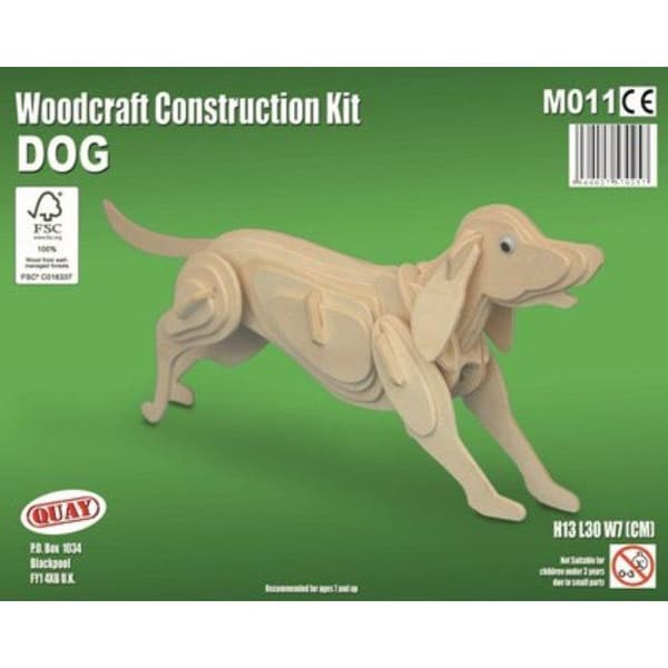 Kaj - Trämodell Hund