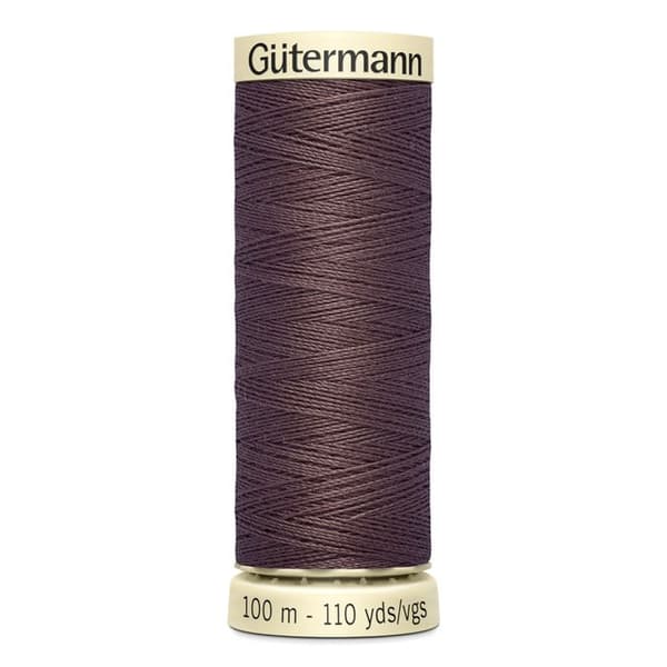Sytråd 100% polyester Gütermann 1 Spole - Att 423 - rödbrun