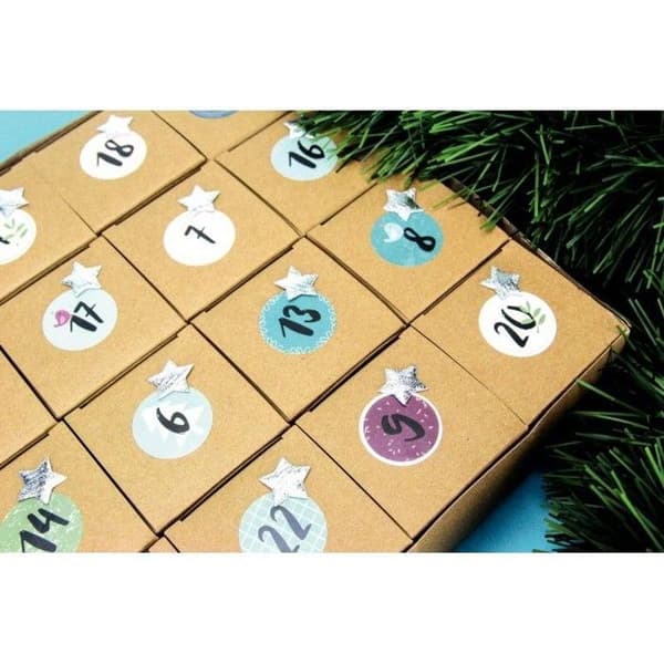 Adventskalender att dekorera