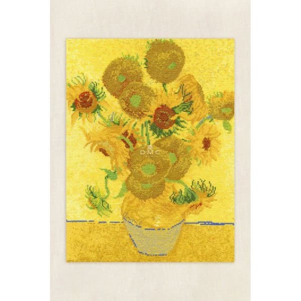 DMC - Broderikit Korsstygn Solrosor Van Gogh