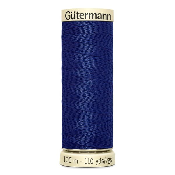Sytråd 100% polyester Gütermann 1 Spole - Att 232 - koboltblå