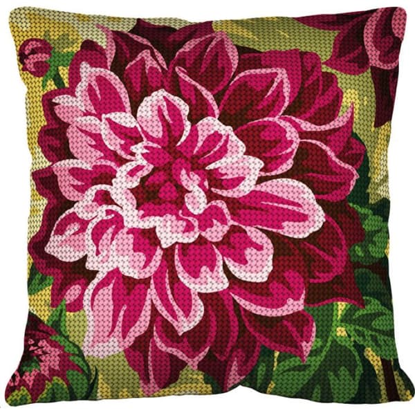 Dahlia Canvas Kuddsats