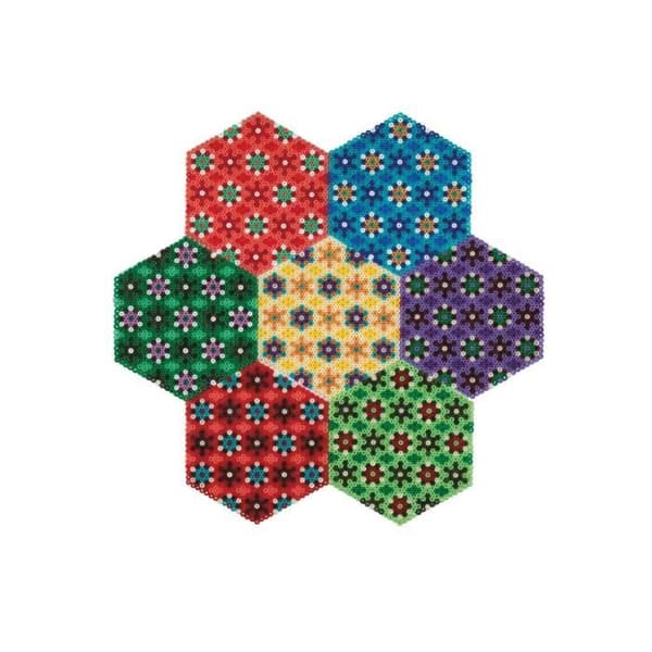 HAMA Beads Mini och tallrikar i box nr 1