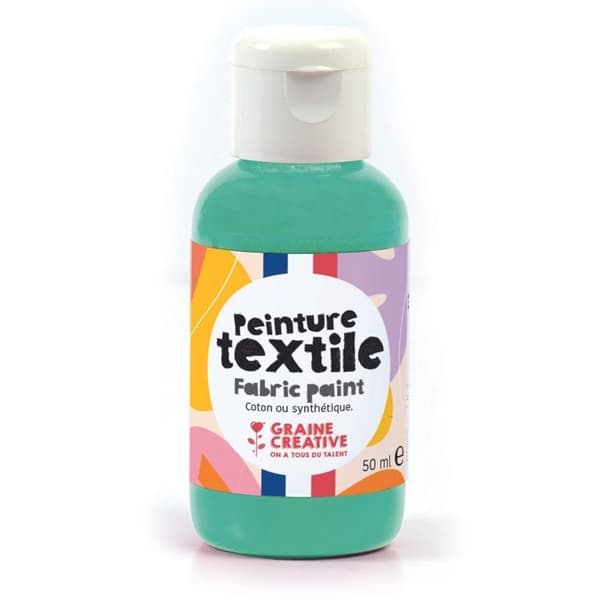 Tygfärg 50 ml - mintgrön